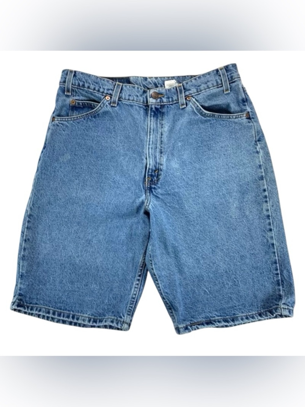 Vintage 90s Levi’s 550 Orange Tab Denim Shorts Men’s 36 Baggy Jorts